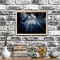 Birch Effect Frame with Mount, 12x16" – Horizontal/Vertical, No-Nail Hanging, Depth Display!